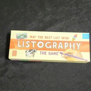 Listography The Game - Colorful Family Fun